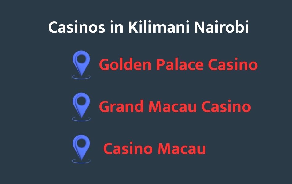 Casinos in Kilimani, Nairobi - PesaBettor