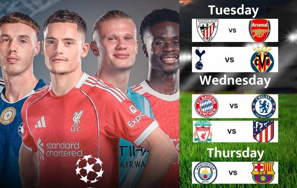This Week’s Champions League Matches-PesaBettor