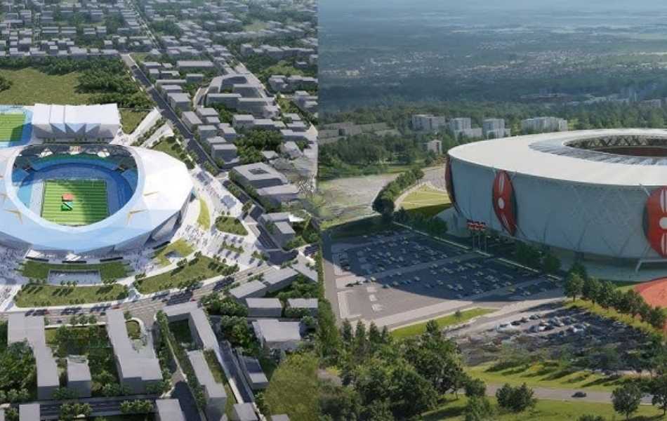 AFCON 2027 Comparing Talanta Sports City and Samia Suluhu Stadium in Size, Design, and Development