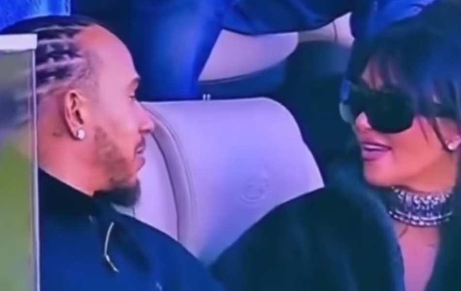 Lewis Hamilton Makes Special Request to Kim Kardashian as Romance Heats Up at Super Bowl