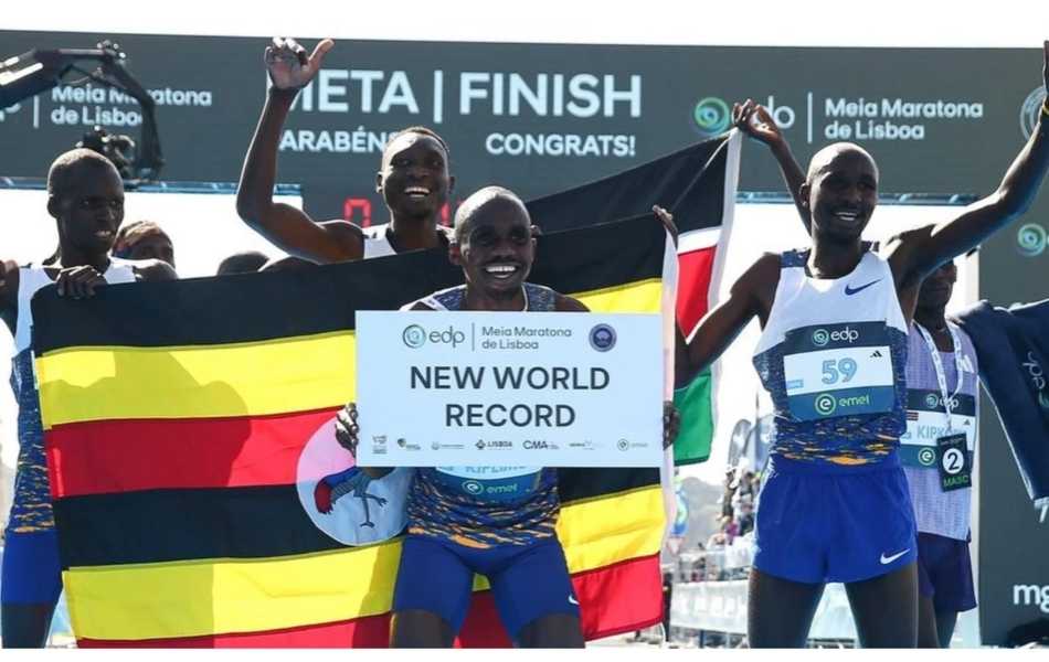 Kiplimo Storms to New Half Marathon World Record Ahead of Kenyan Rivals in Lisbon